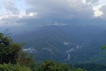 Sunset over Nilgiri hills